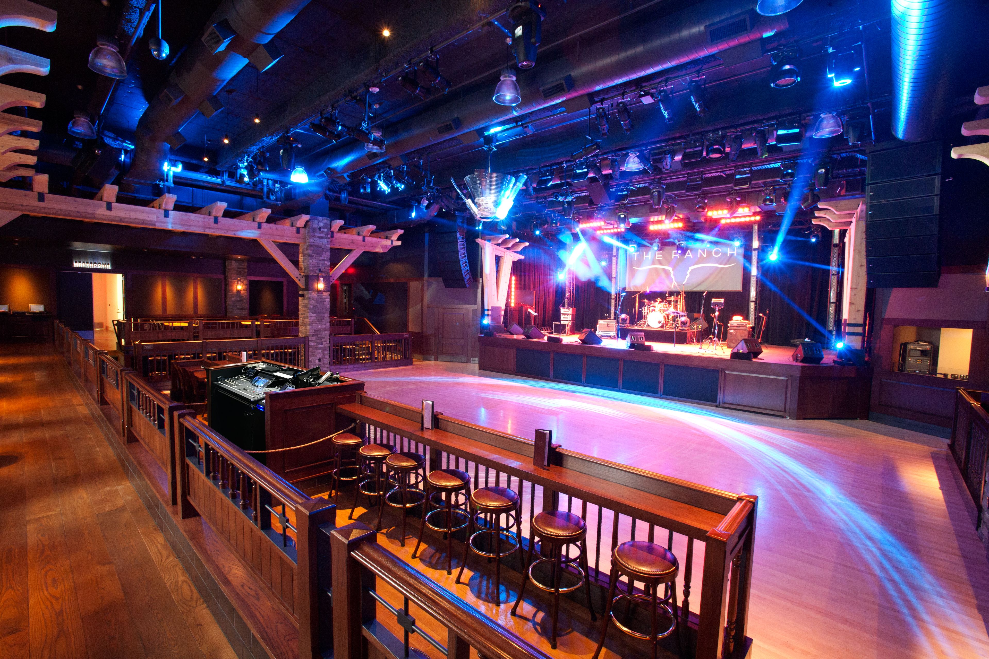 The Saloon, an event space at THE RANCH Events Center