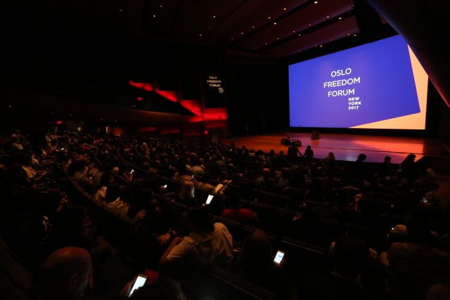 Featured photo from Oslo Freedom Forum by Human Rights Foundation at Lincoln Center in New York, NY