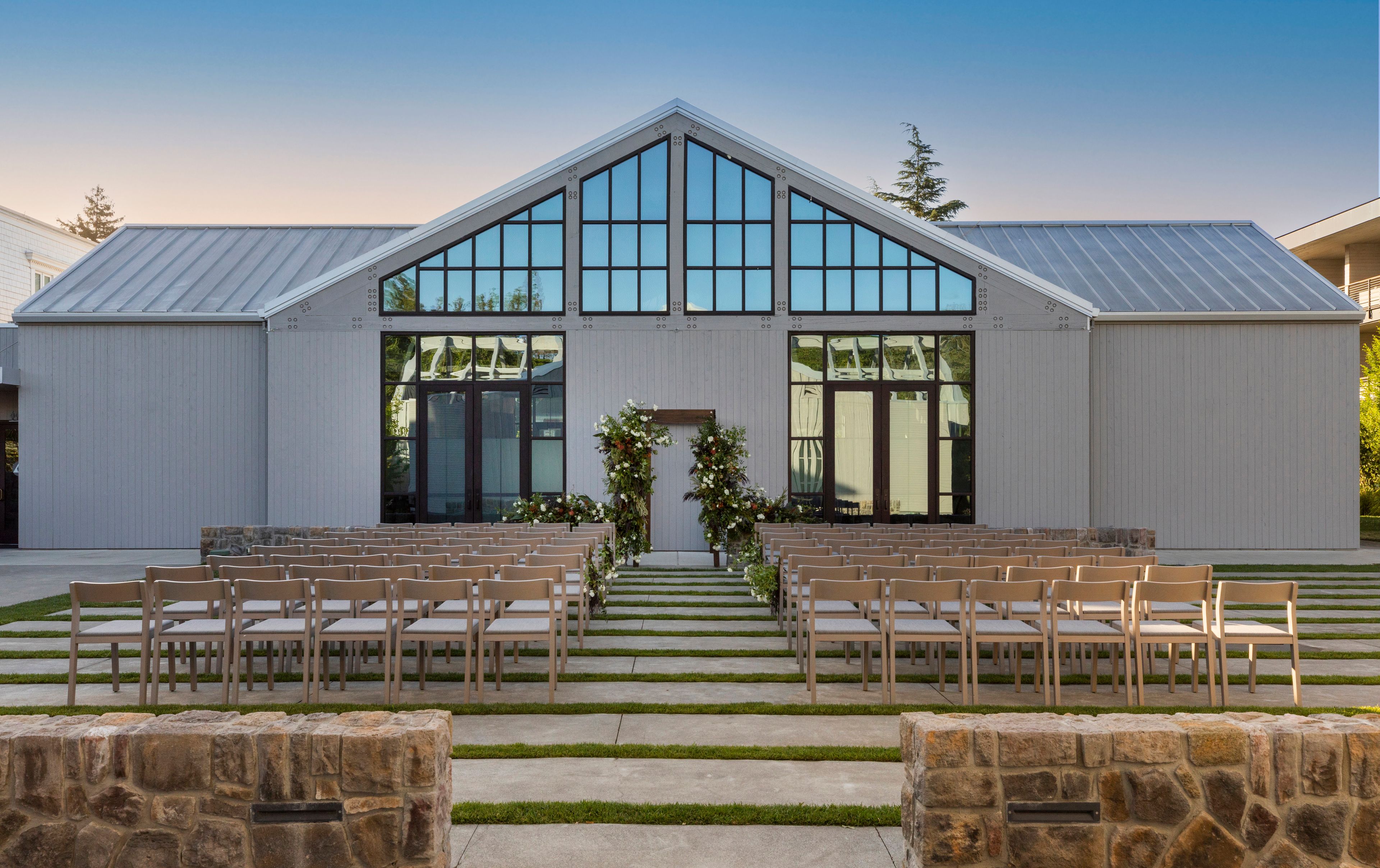 Acacia Lawn, an event space at Alila Napa Valley