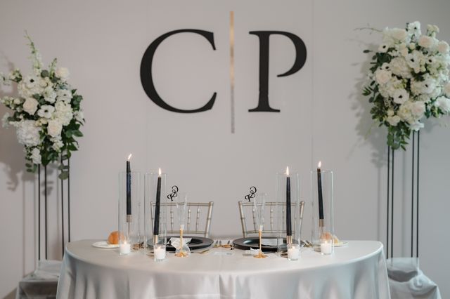 Featured photo from Discover this Stylish Wedding at The Club at Bella Collina Highlighting Lush Arrangements and a Modern Palette