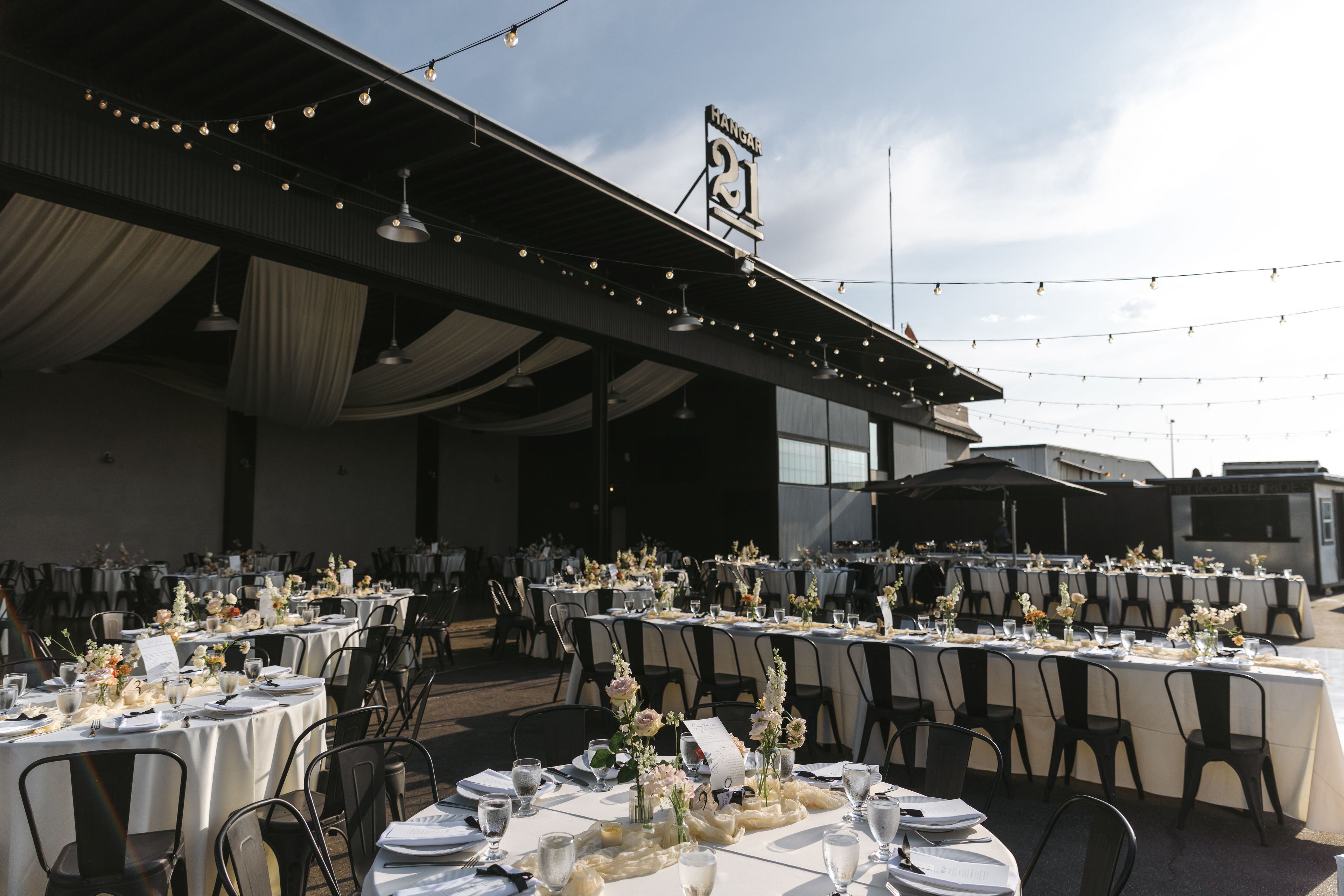 Tarmac, an event space at Hangar 21