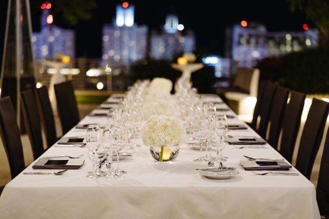 Featured photo from Dinner for La Prairie in The New World Center's Rooftop Garden