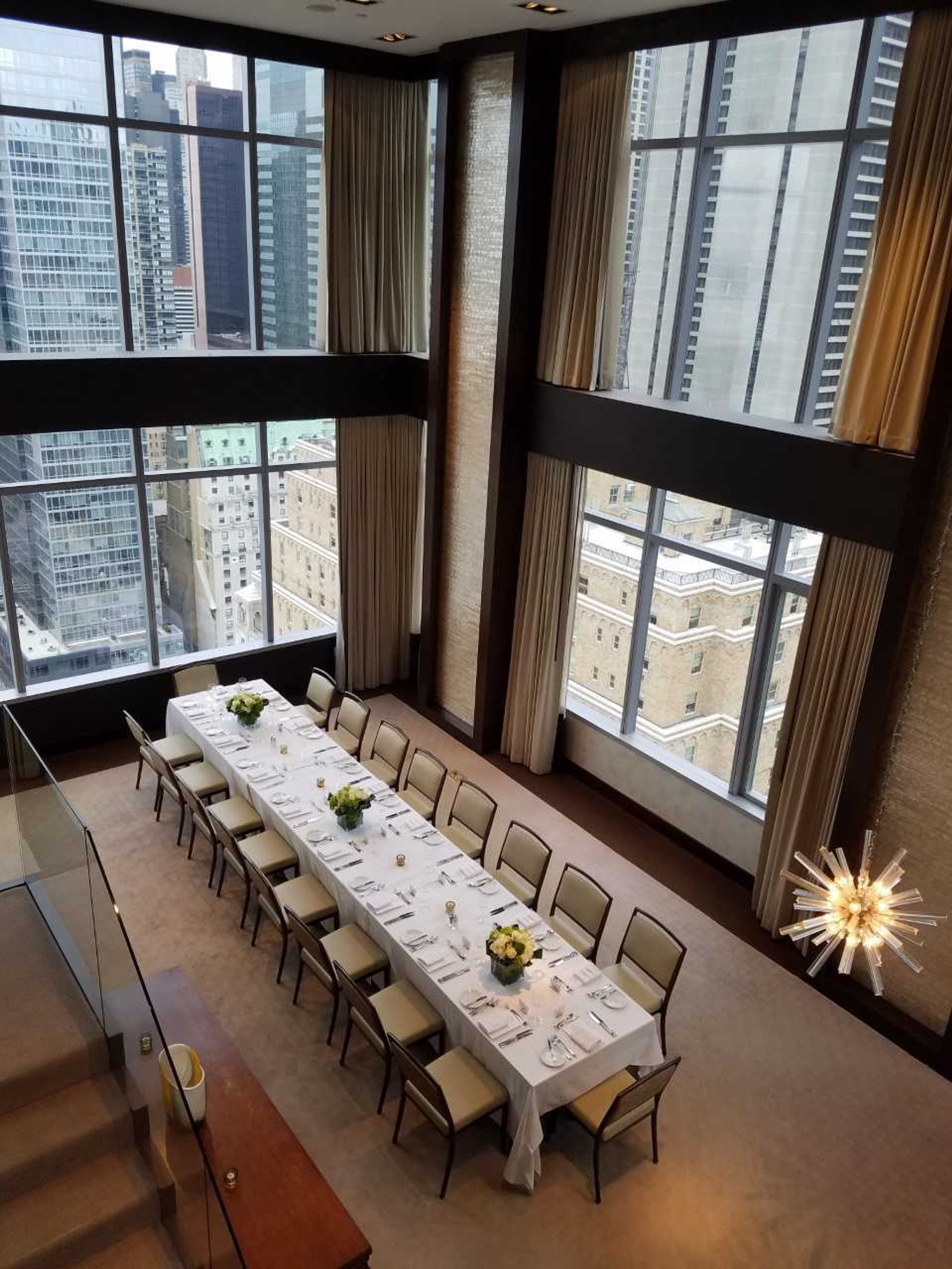 InterContinental Times Square Penthouse, an event space at Intercontinental New York Times Square