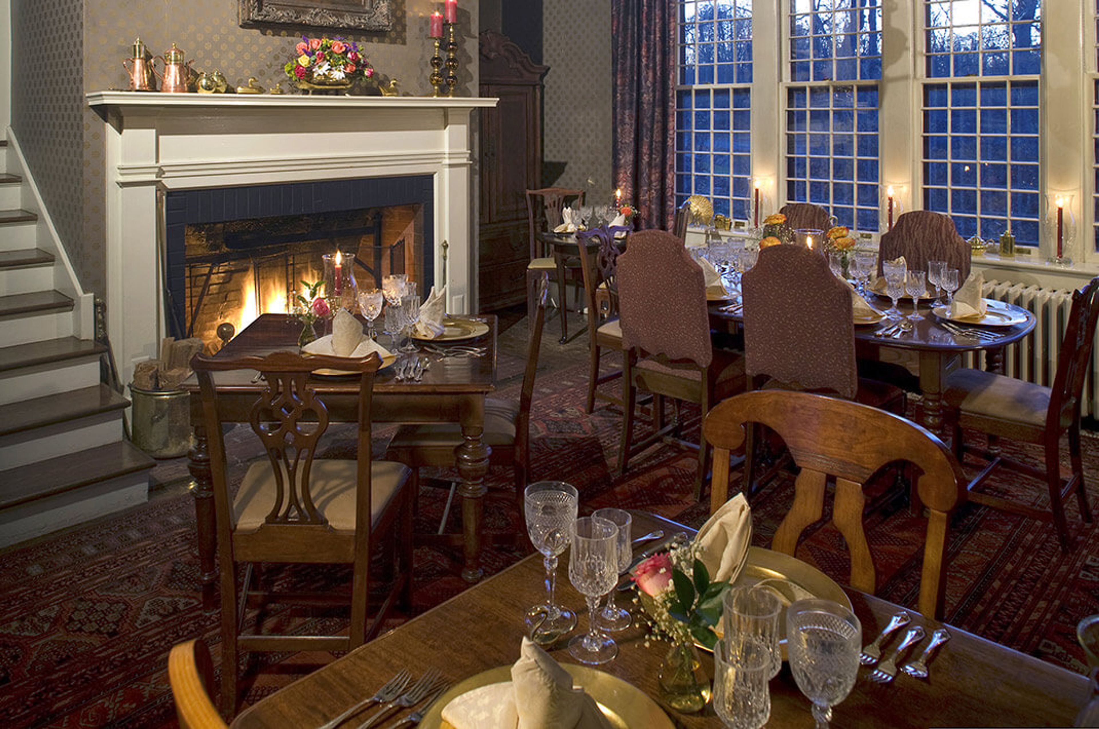 Main House Dining Room, an event space at Hillbrook Inn