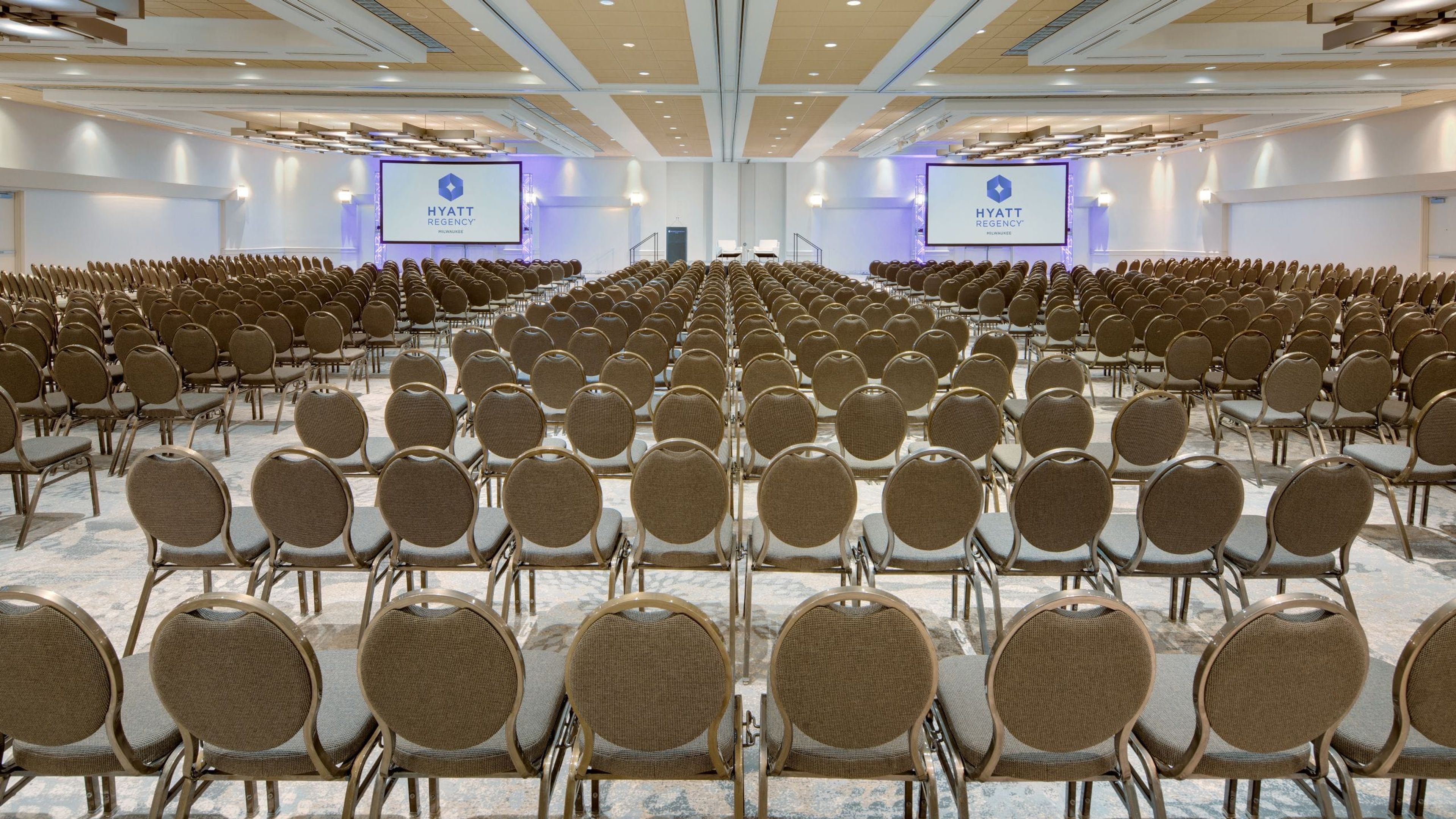 Regency Ballroom, an event space at Hyatt Regency Milwaukee