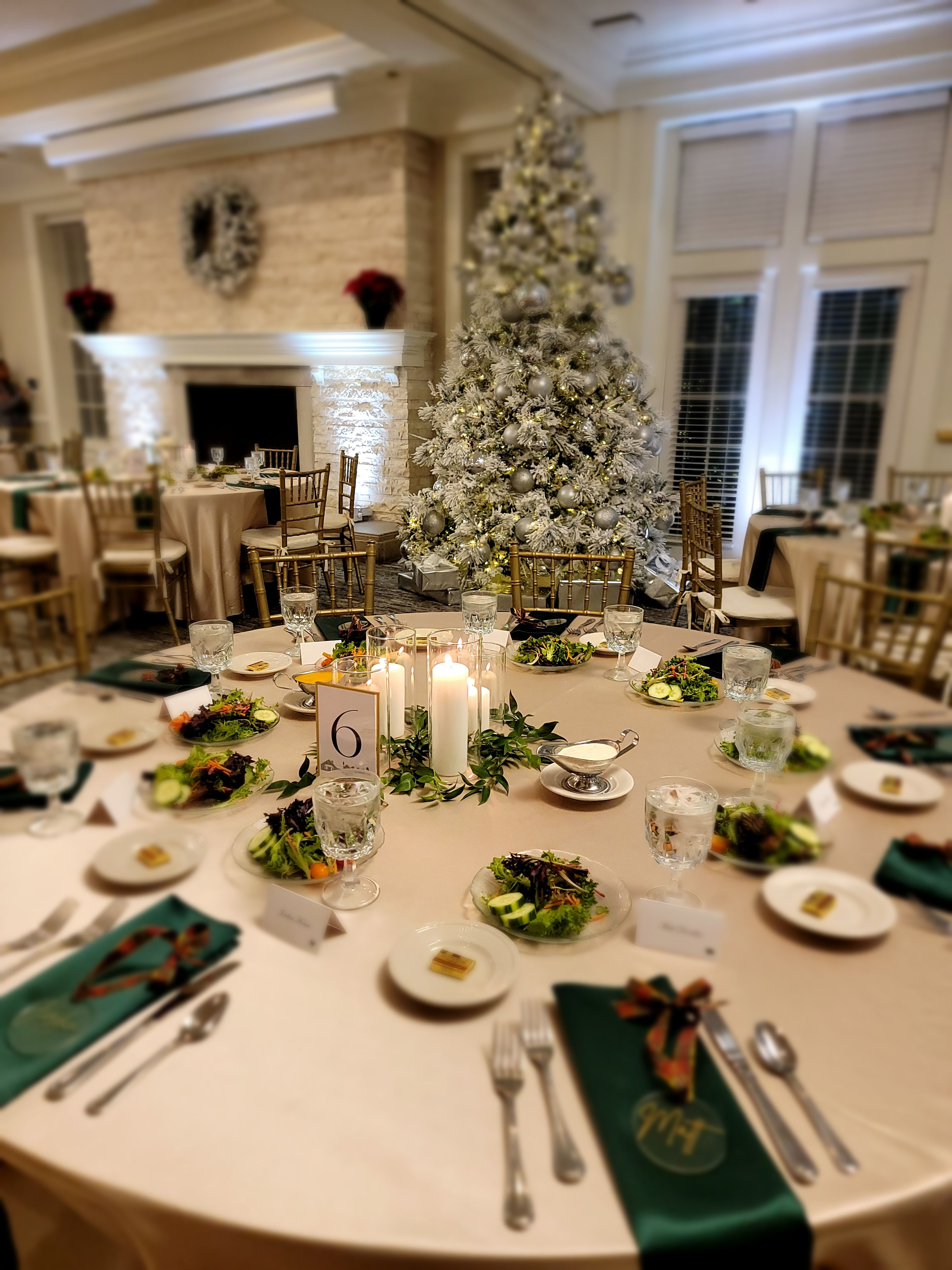 The Clubhouse, an event space at The Golf Club at Yankee Trace