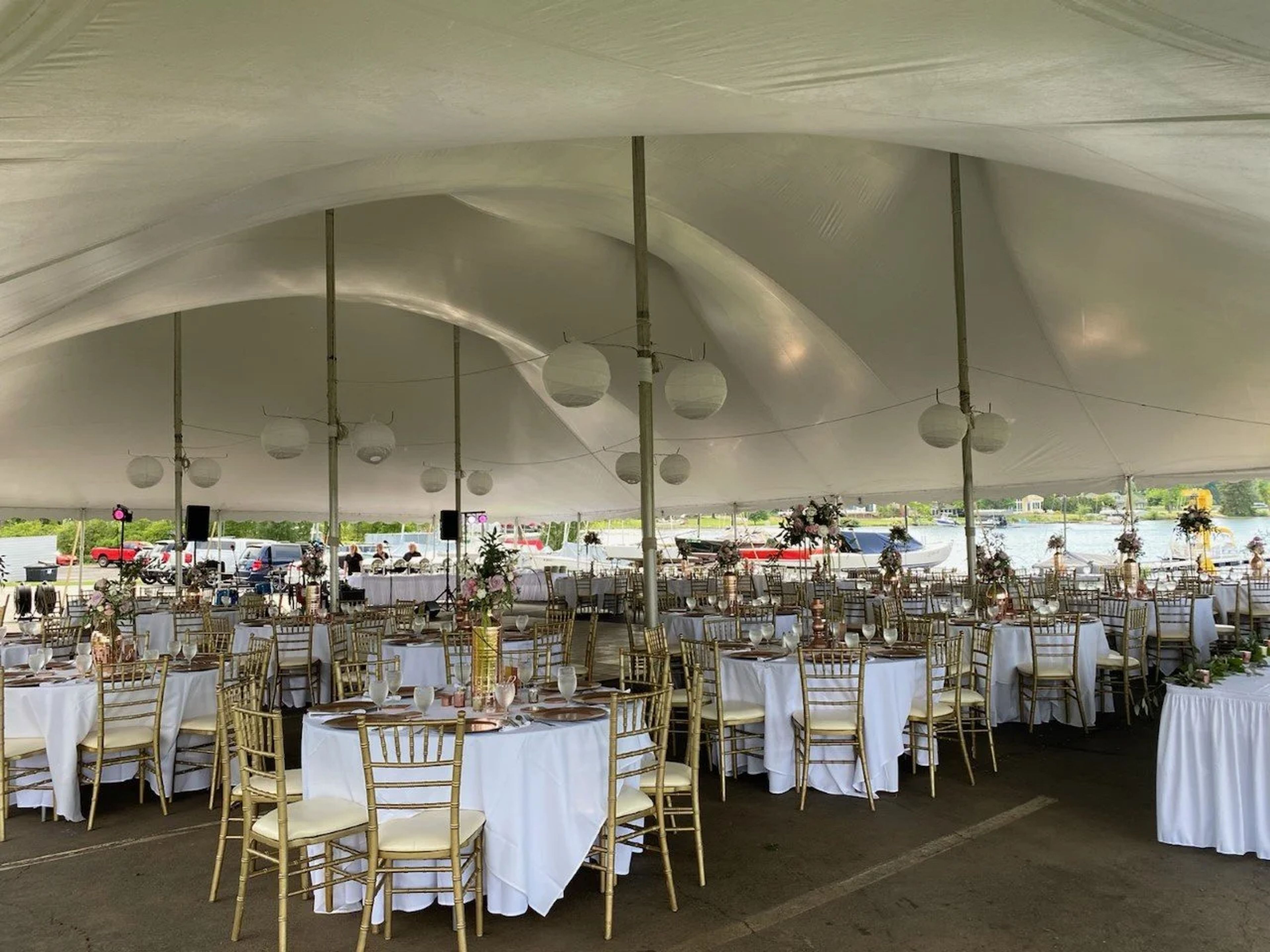 Lakeside Pavilion (Tented Receptions), an event space at Gull Lake Country Club