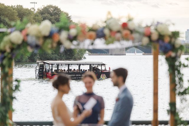 Featured photo from Boston Waterfront Wedding Ceremony