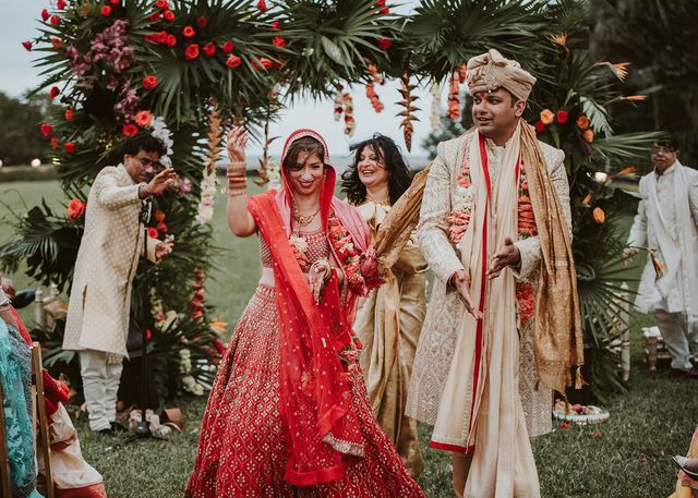 Featured photo from Julia & Abhi’s elegant wedding at Thalatta Estate in Miami. Stunning florals, luxury rentals, and timeless moments captured beautifully