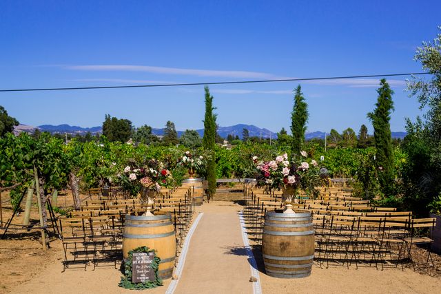 Featured photo from Outdoor Vineyard Wedding at Pellegrini-Olivet Lane in Santa Rosa, CA