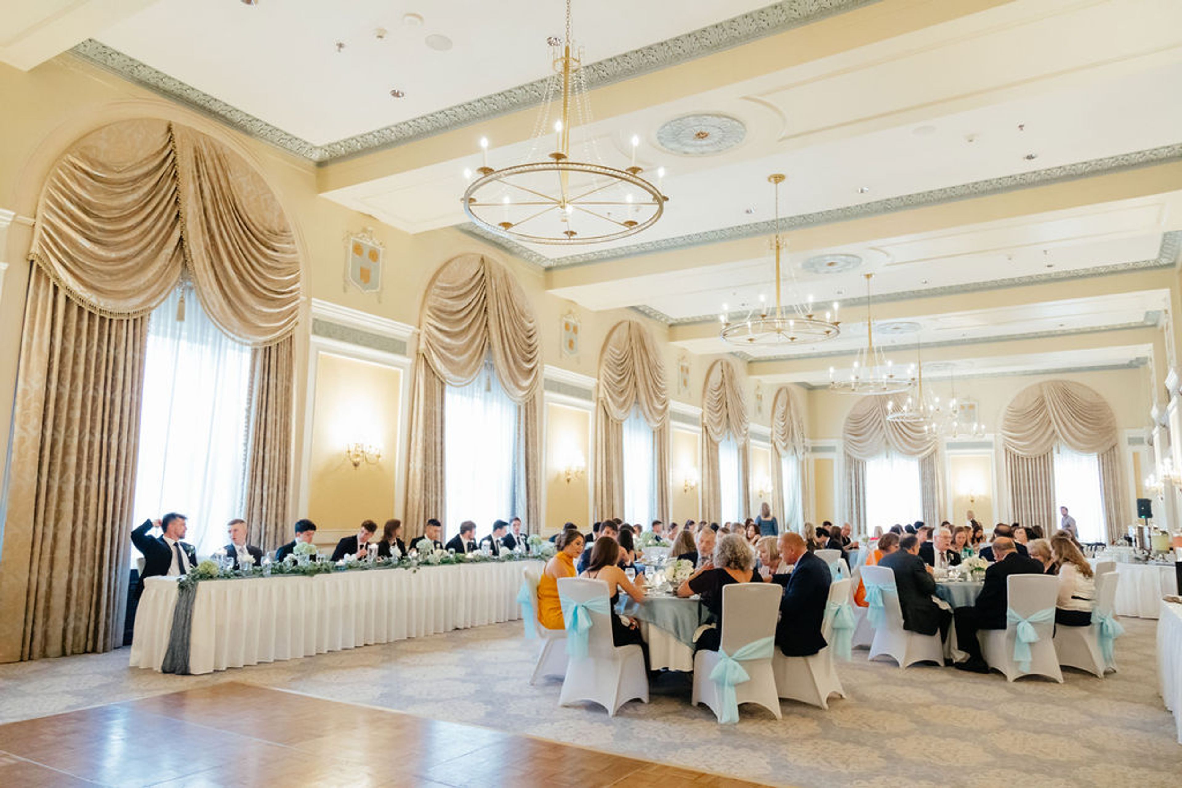 Colonial Ballroom, an event space at Francis Marion Hotel