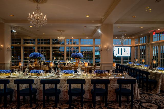 Featured photo from A Striking Birthday Celebration Featuring Blue and Gold Details at Trump National Golf Club