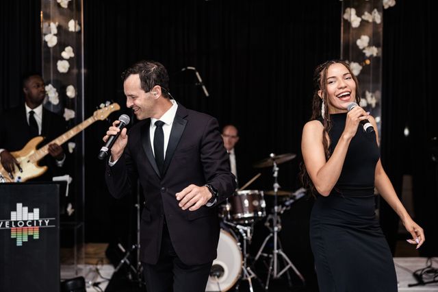 Featured photo from Celebrate This Sophisticated Four Seasons Wedding with Dynamic Musical Moments and a Lively Dance Floor