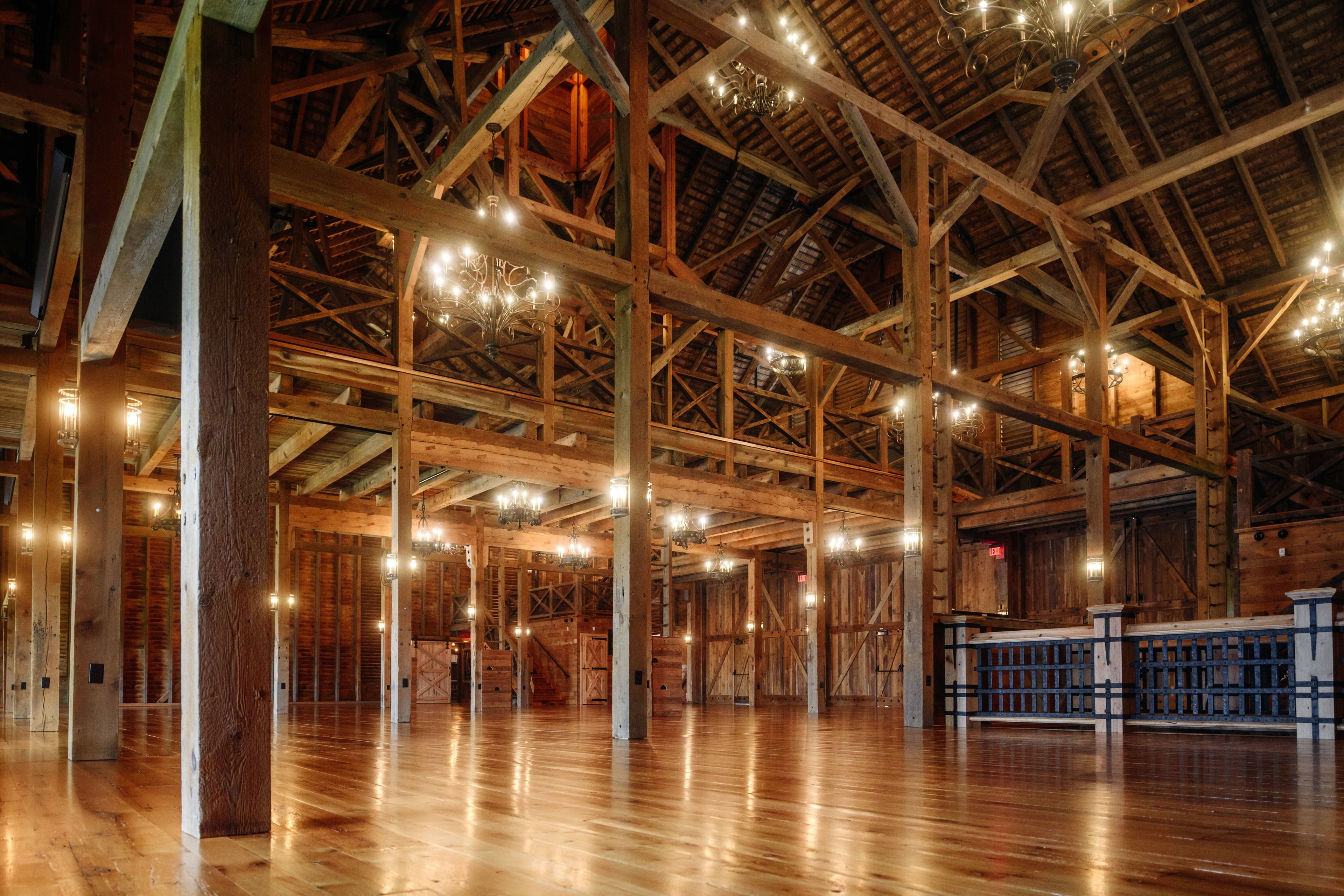 The Star Barn, an event space at Stone Gables Estate