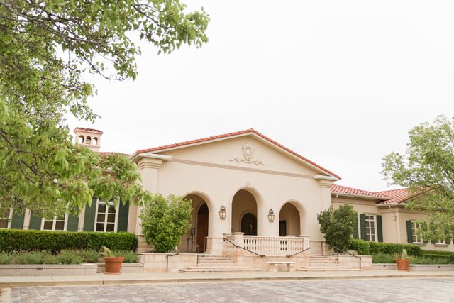 Featured photo from The Club at Ruby Hill Wedding - Modern, Romantic, Football Themed Wedding