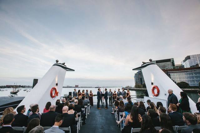 Featured photo from Lively Wedding on the Odyssey at Hornblower Cruises & Events Boston in Boston, MA