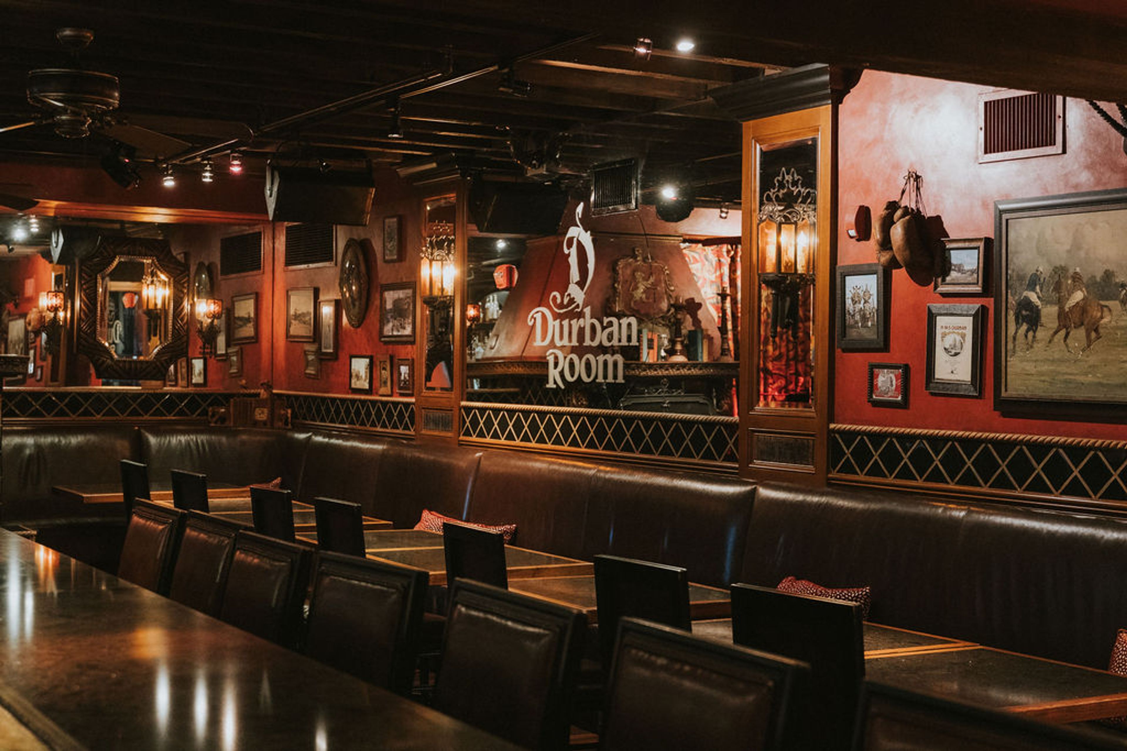 Durban Room, an event space at Mozambique Restaurant
