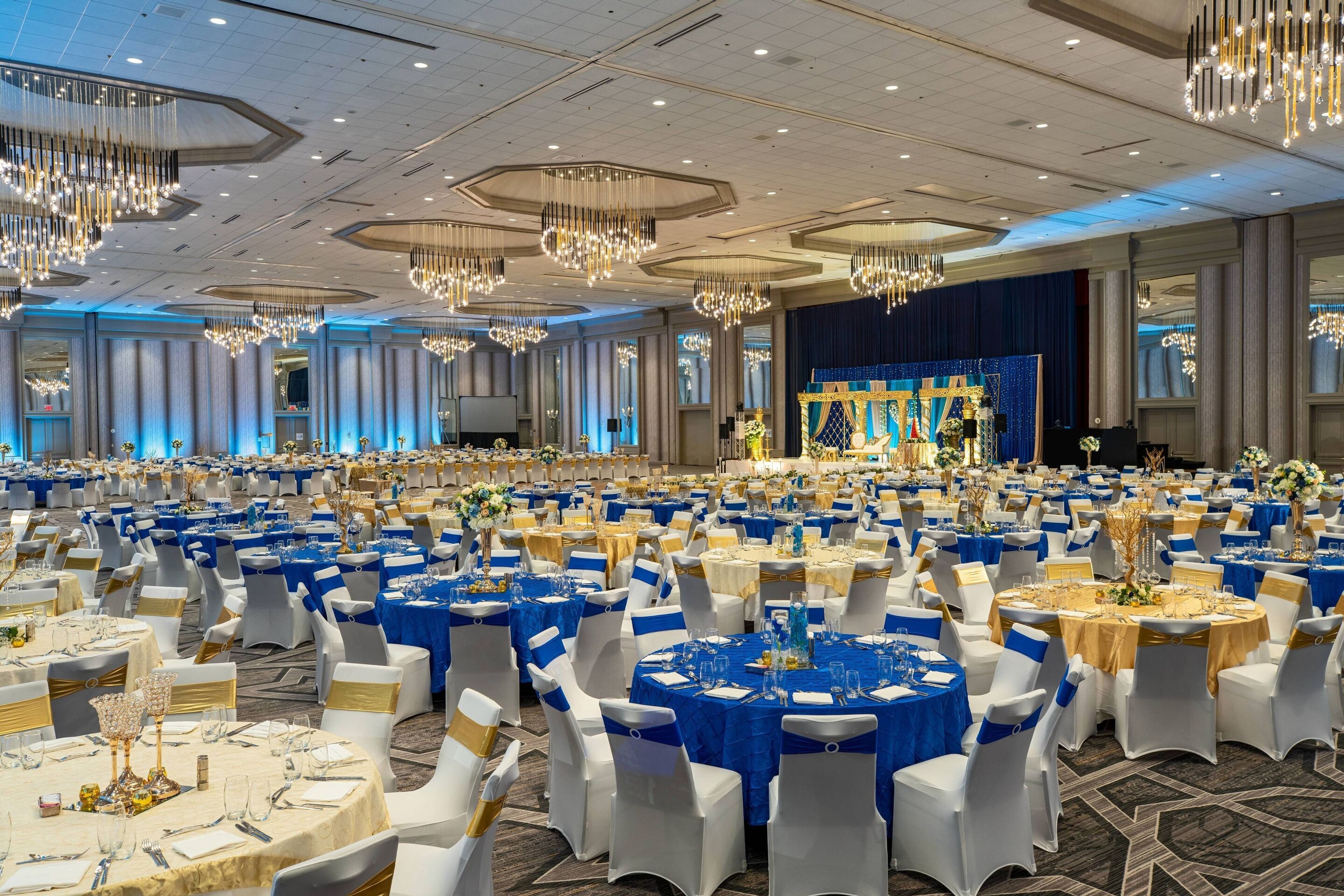 Crystal Ballroom, an event space at Renaissance Dallas Addison Hotel