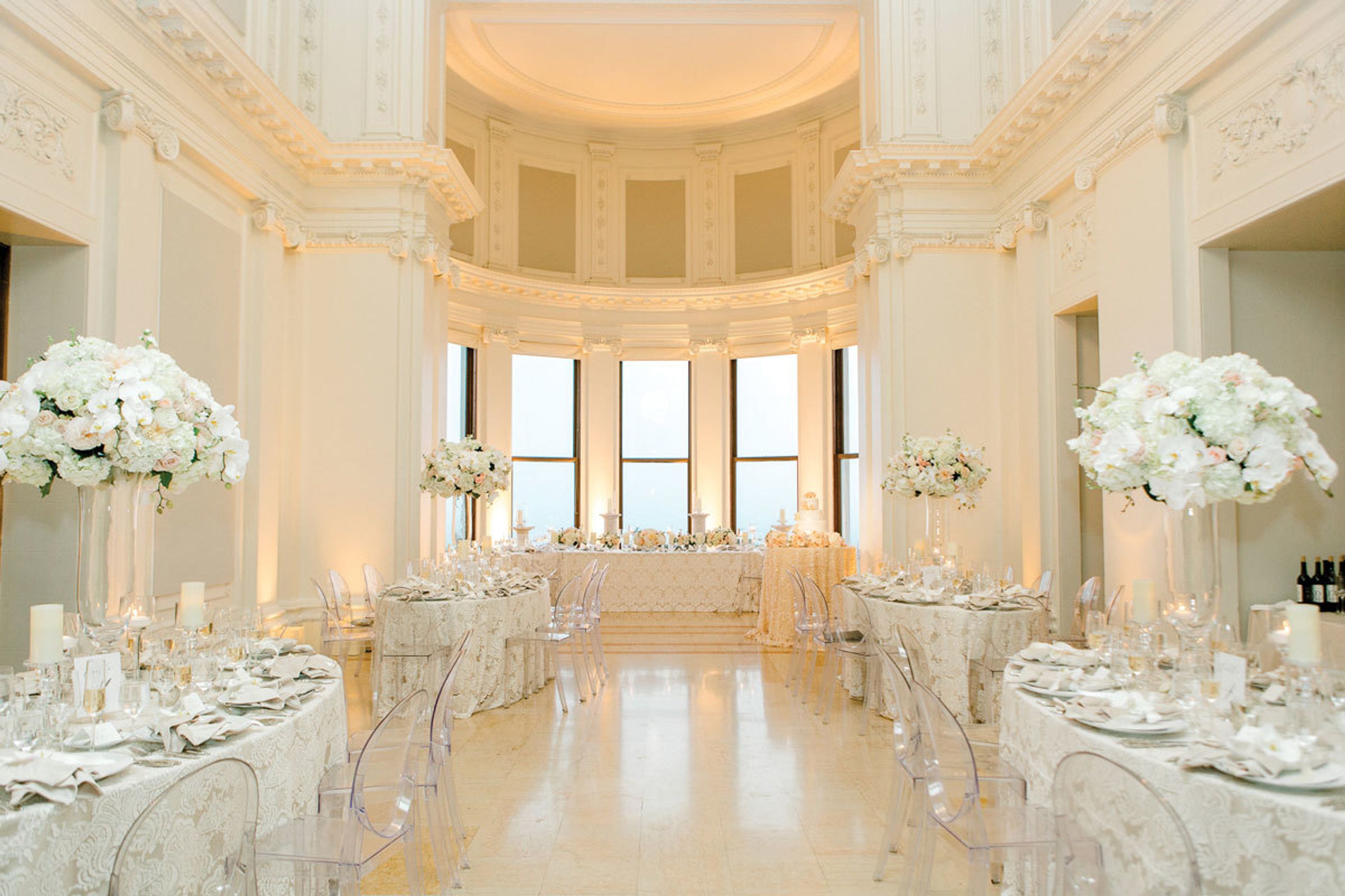 Grand Hall, an event space at James Leary Flood Mansion