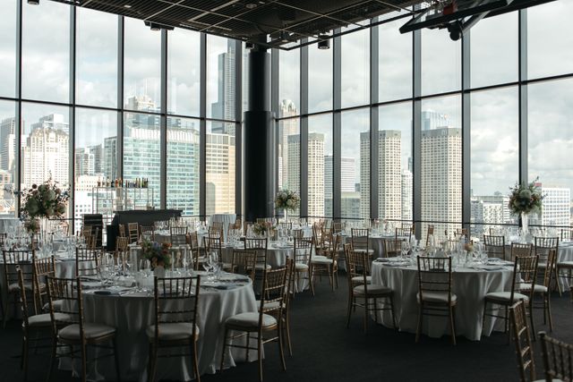 Featured photo from A Chic Chicago Wedding Featuring Reflective Skylines and Candlelit Tablescapes