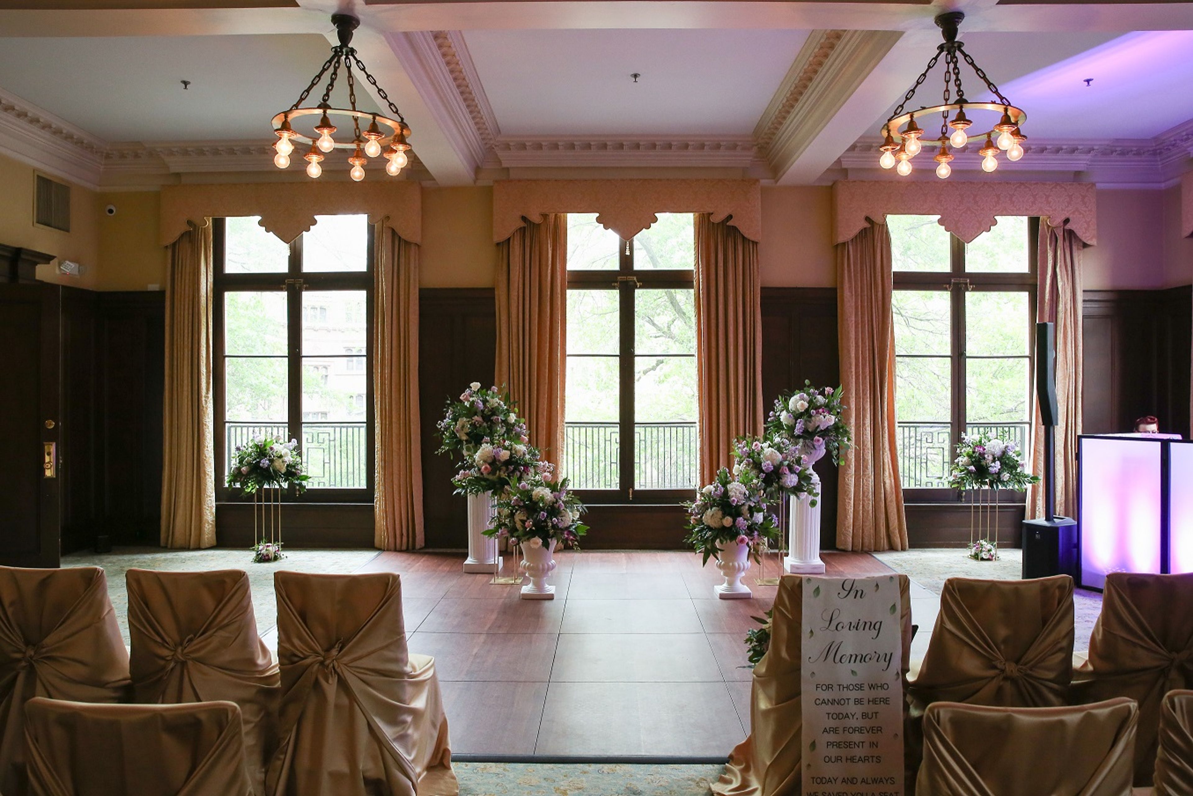 The Grand Ballroom, an event space at Union League Café