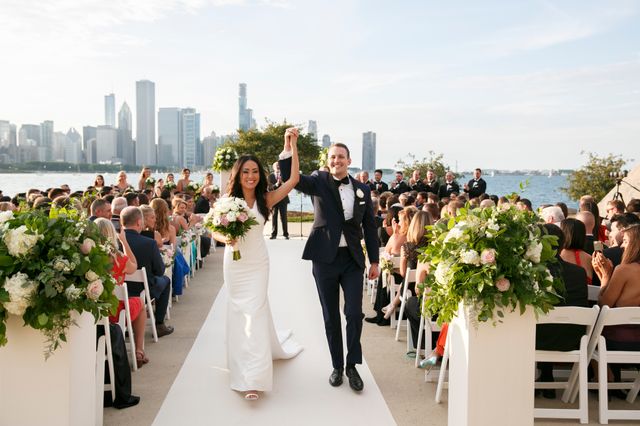 Featured photo from Dazzling Summer Wedding at The Adler Planetarium