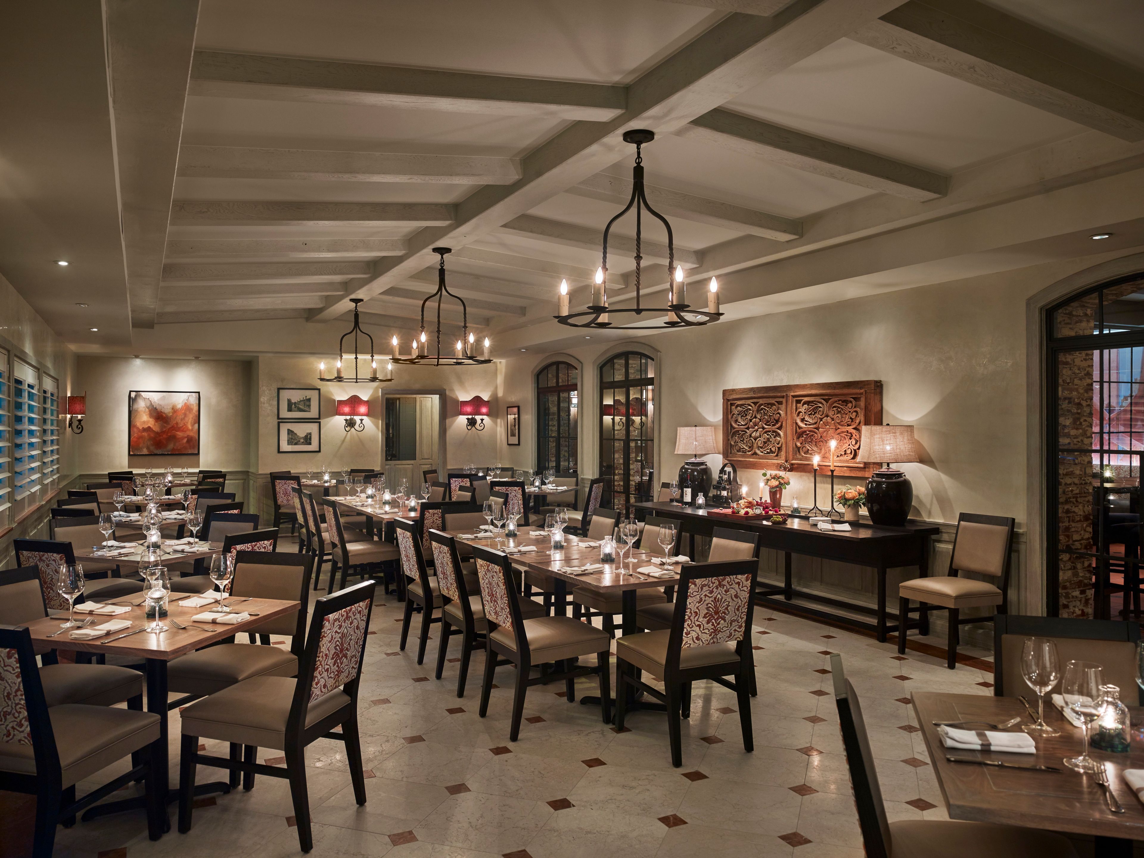 Main Dining, an event space at Panorama