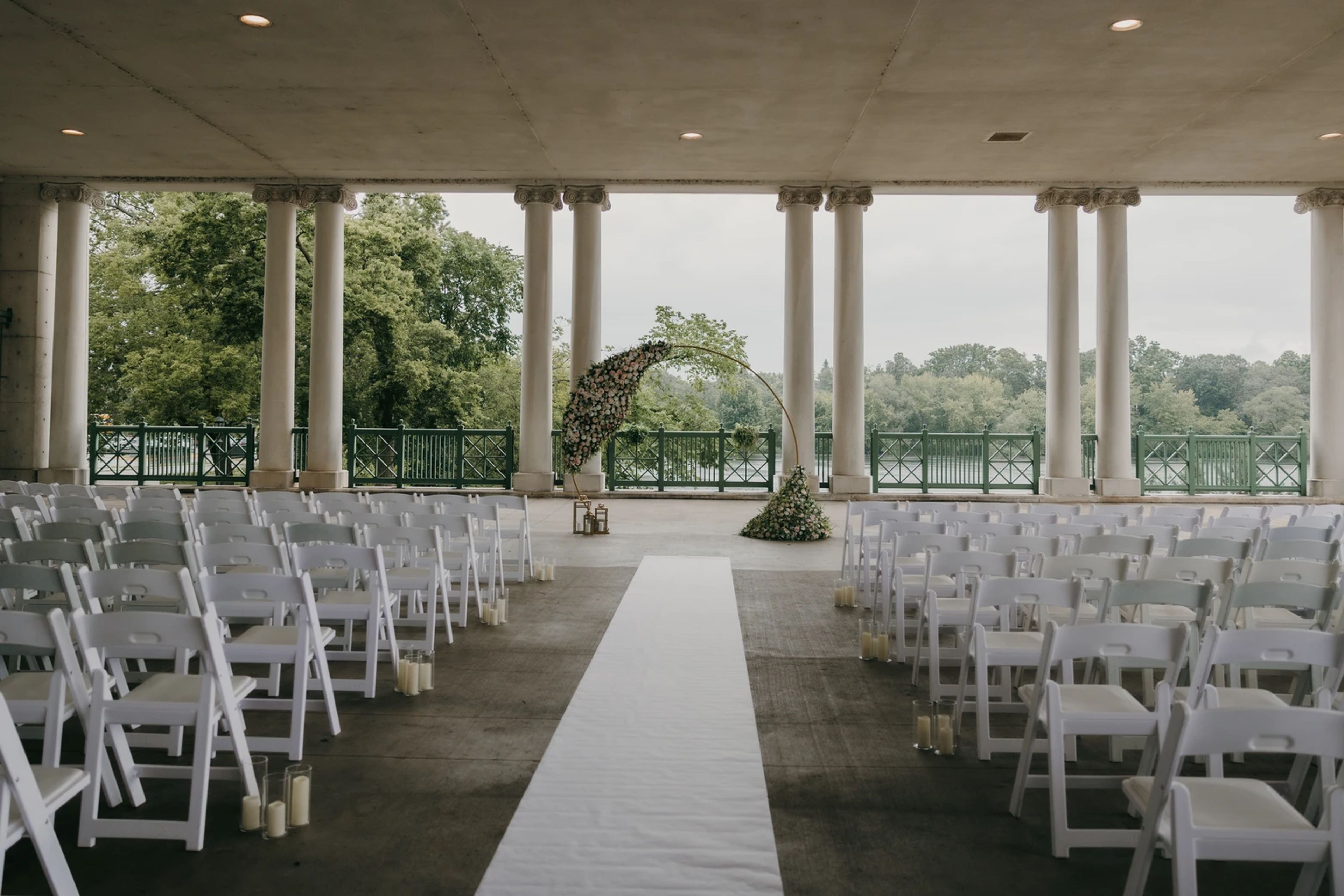 Promenade, an event space at Como Lakeside Pavilion