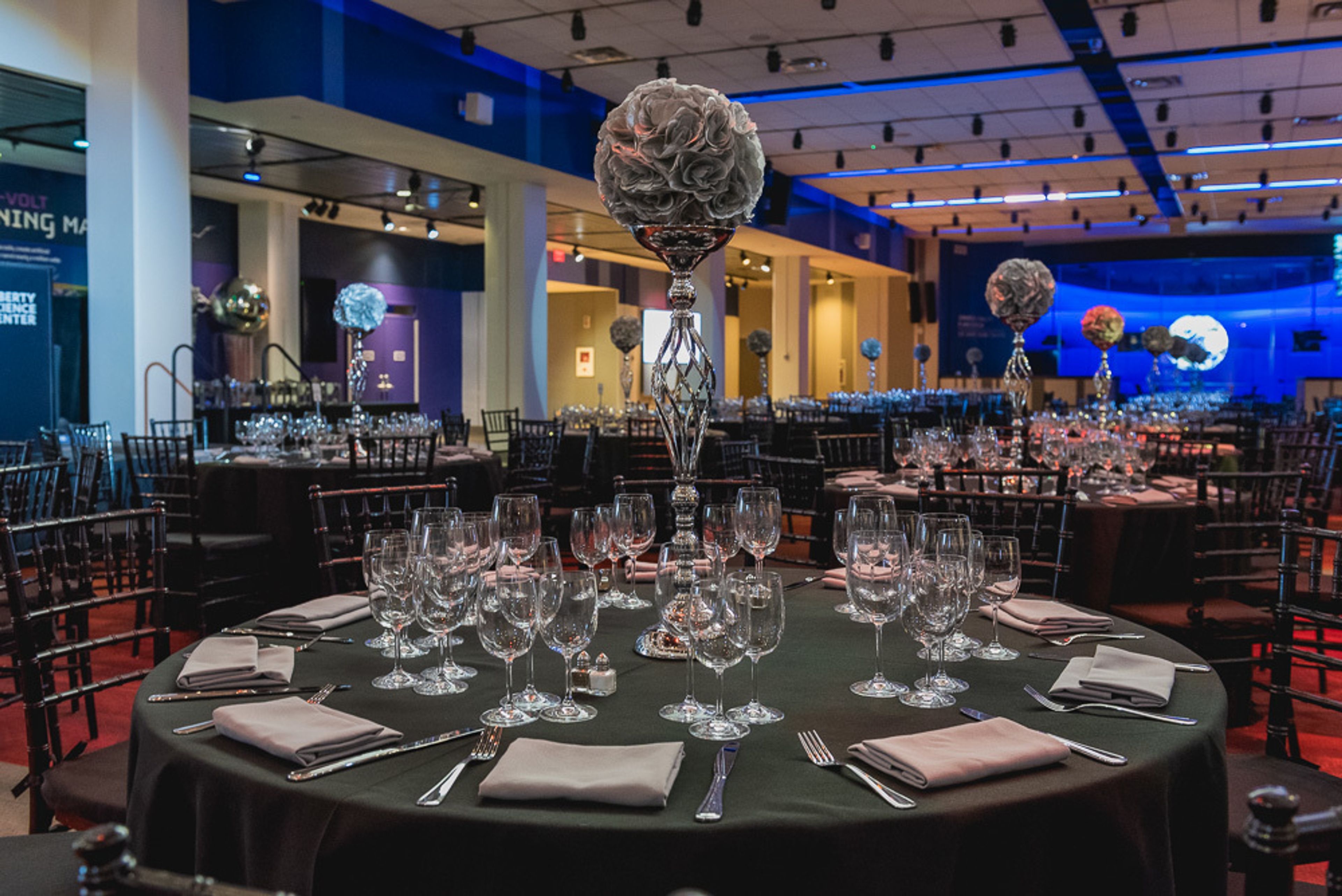 Governors Hall, an event space at Liberty Science Center