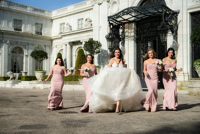 Featured photo from Blushing Shades of Summer Pinks at a Gilded Rosecliff Mansion Wedding