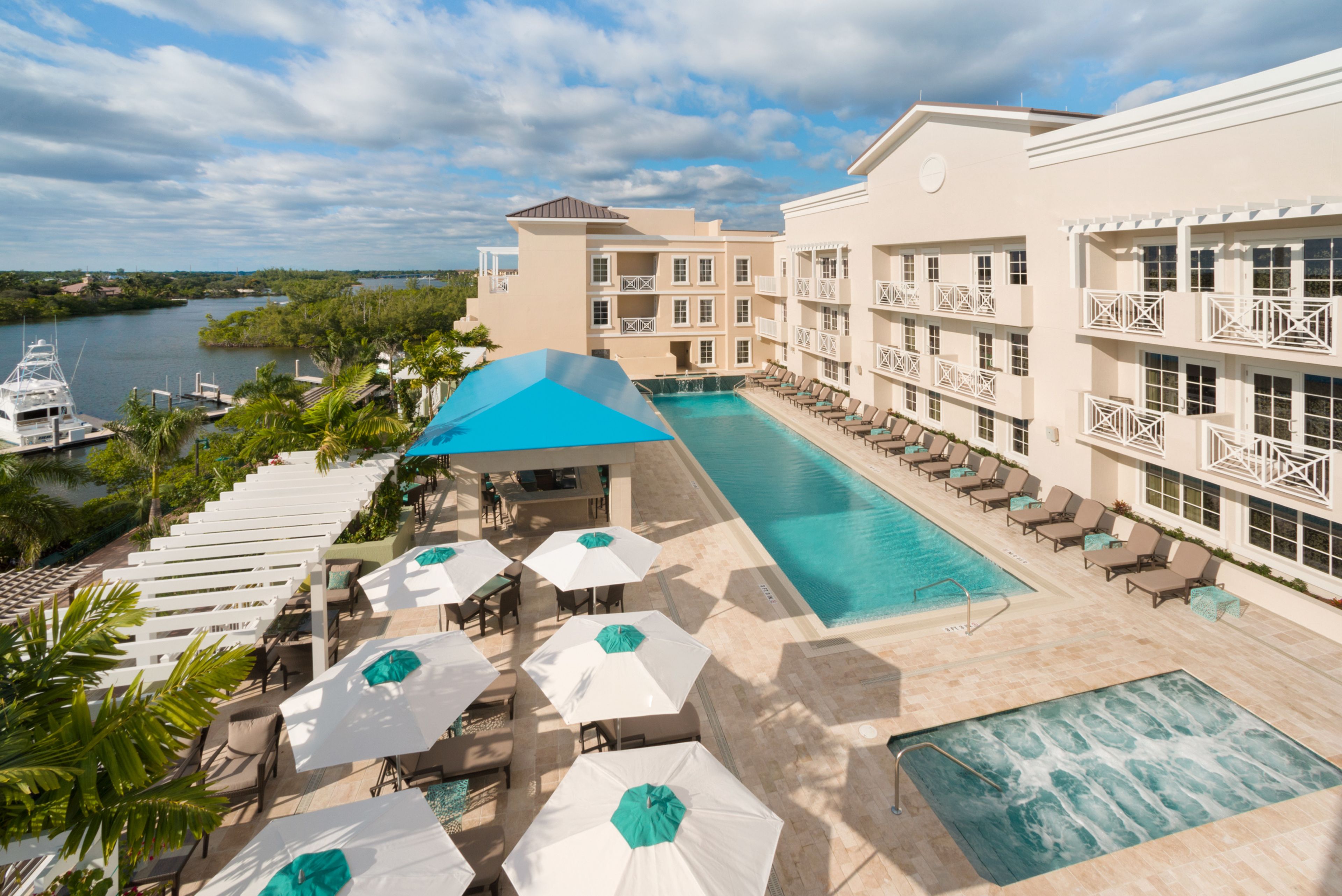 Pool Deck, an event space at Wyndham Grand Jupiter At Harbourside Place
