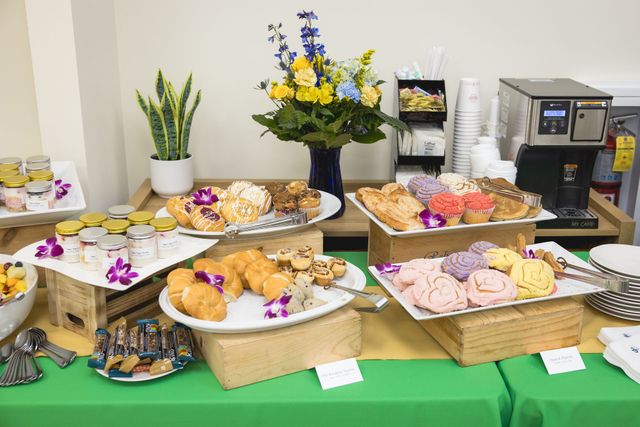 Featured photo from Indulge in this Store Launch with Vibrant Buffet Displays and Sweet Treat Selections