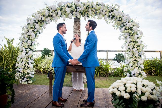 Featured photo from Classic Beach Wedding at Bahia Bonit in Bahia, Brazil