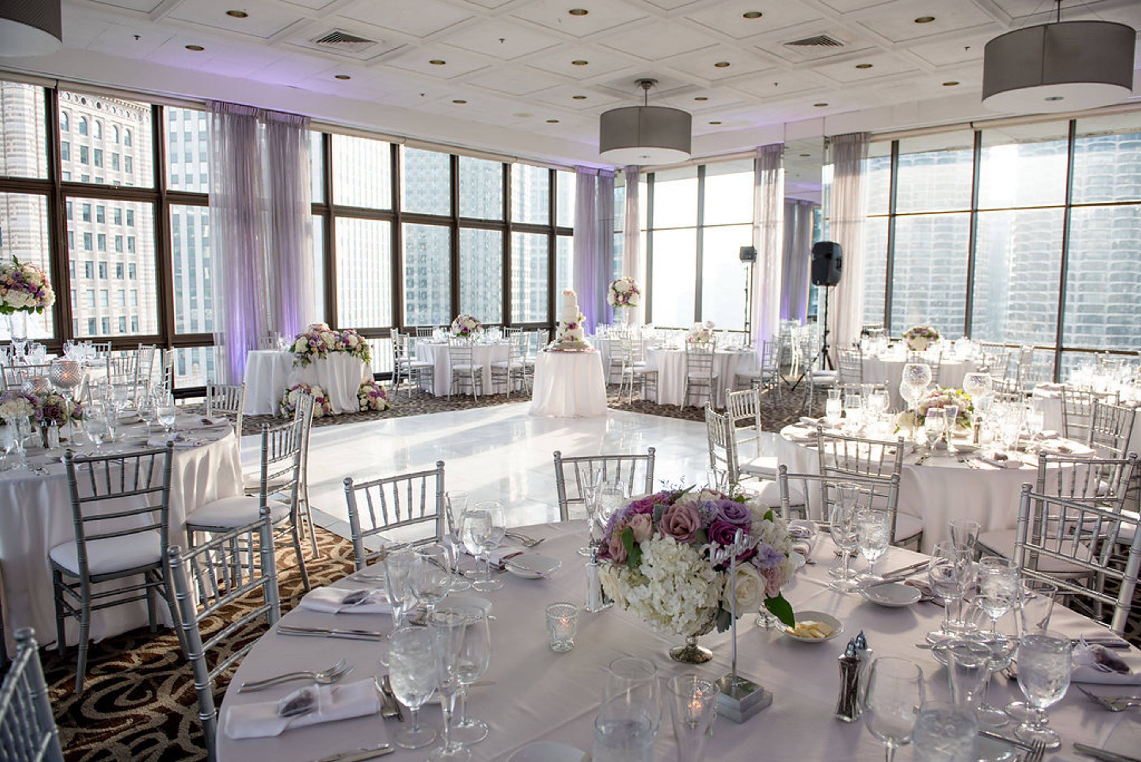 Penthouse Ballroom, an event space at Royal Sonesta Chicago Downtown