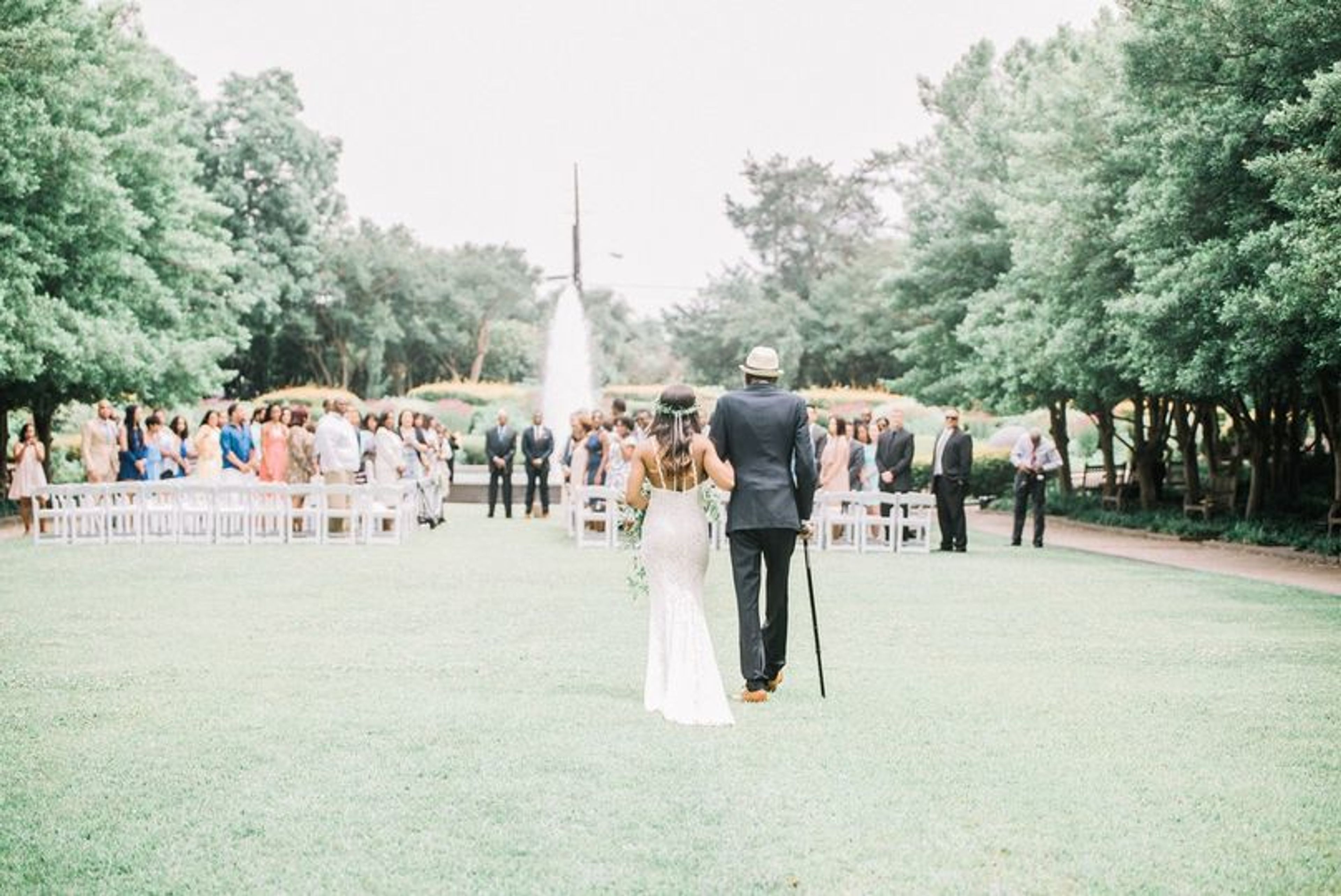Grand Allée, an event space at Texas Discovery Gardens