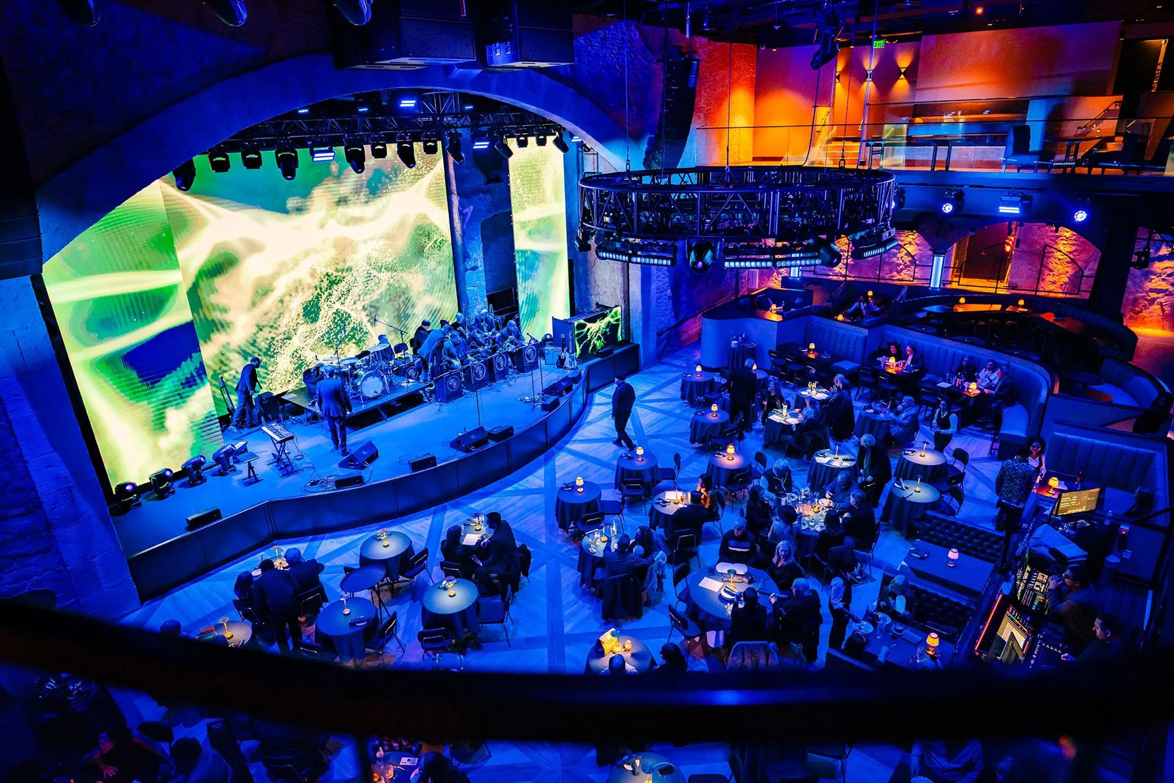 Stage Front, an event space at The Rayleigh Underground