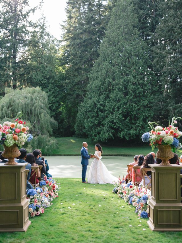 Featured photo from Step into this Summer Garden Wedding with Lush Florals at Bloedel Reserve