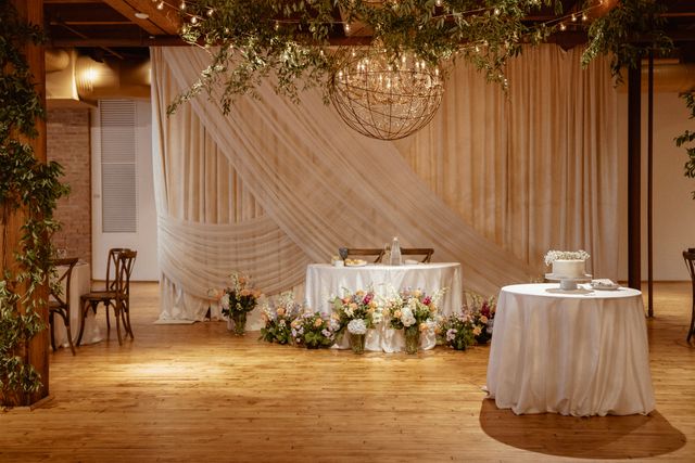 Featured photo from Revel in This Chicago Wedding with Verdant Ceiling Installations and Elegant Draped Textiles