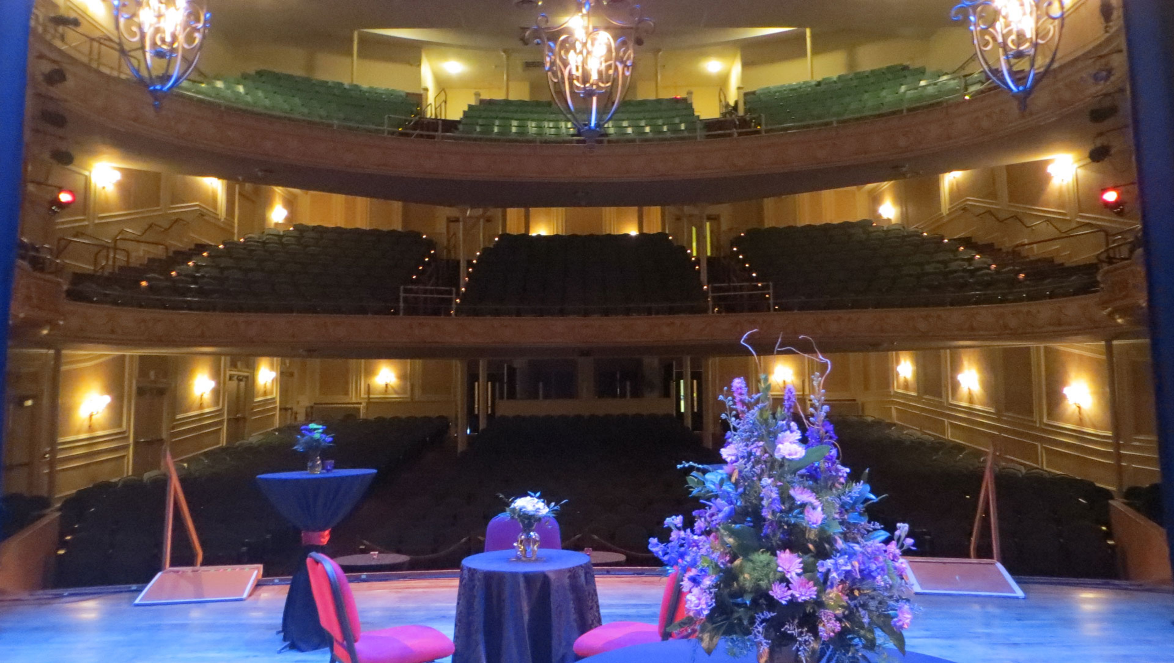 The Performance Hall, an event space at Miller Symphony Hall