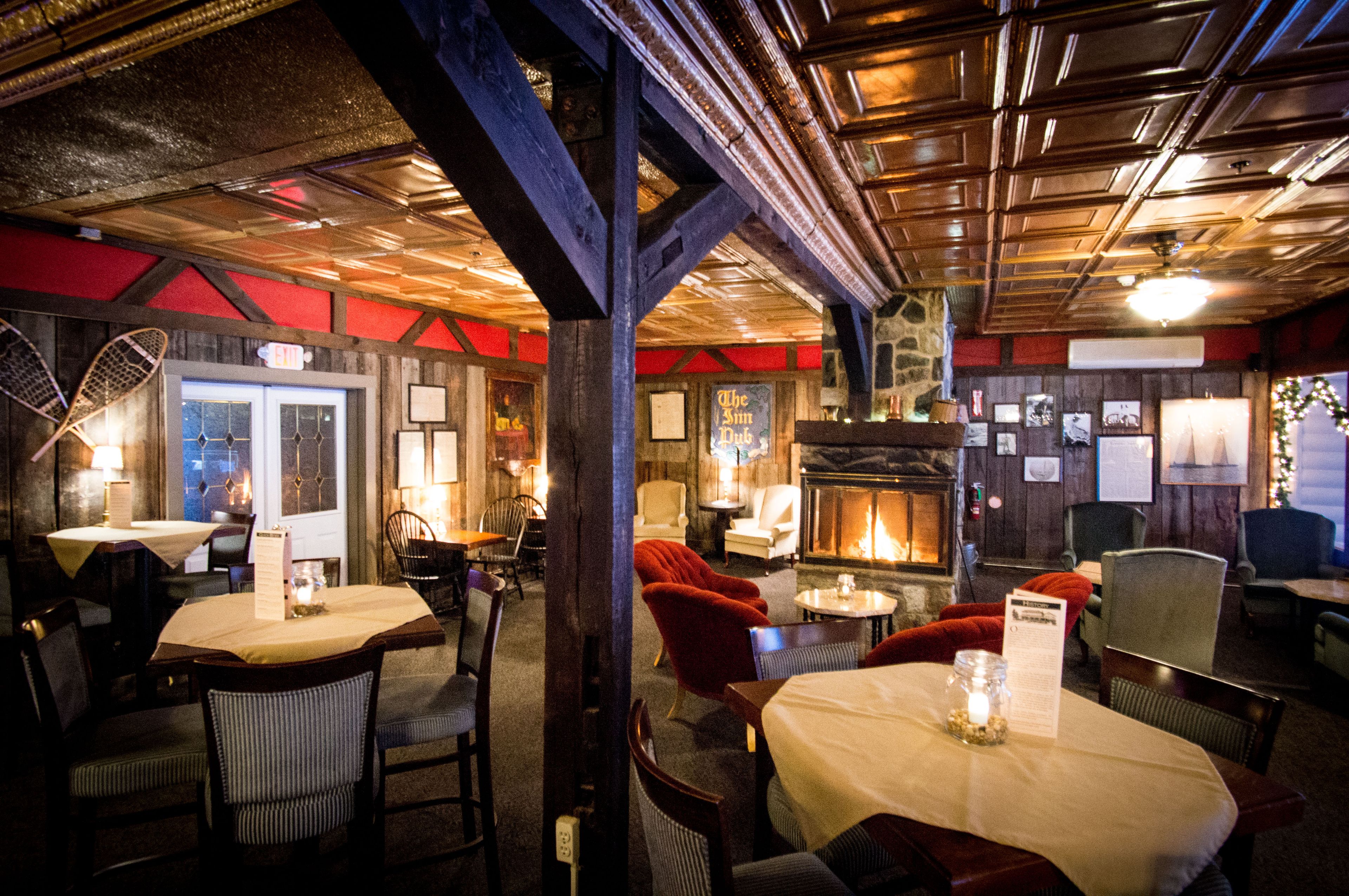 The Rangeley Tavern, an event space at The Rangeley Inn & Tavern