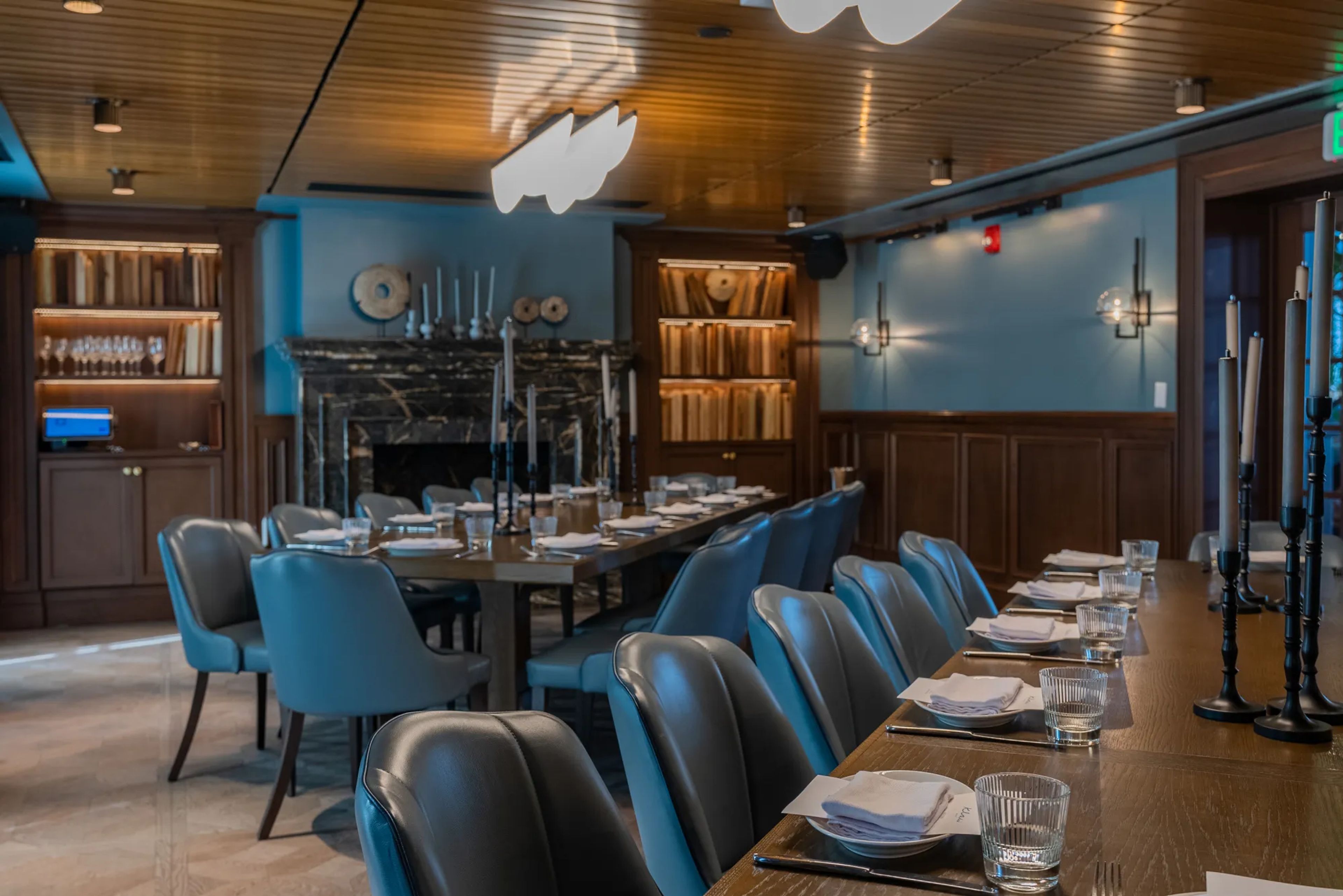 The Tuttle Room, an event space at Klaw Restaurant