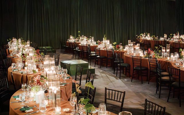 Featured photo from A Modern Wedding Featuring Sculptural Centerpieces and Curved Tables at Four Seasons Hotel St Louis