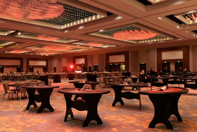 Featured photo from Step Into This Daring Casino Royale Holiday Party at the Marriott Marquis