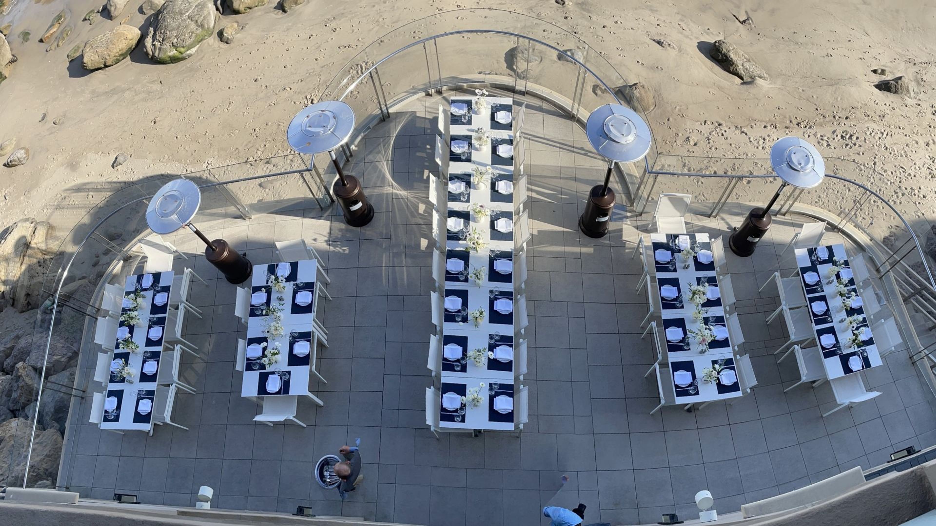 Carbon Beach Club Terrace, an event space at Malibu Beach Inn