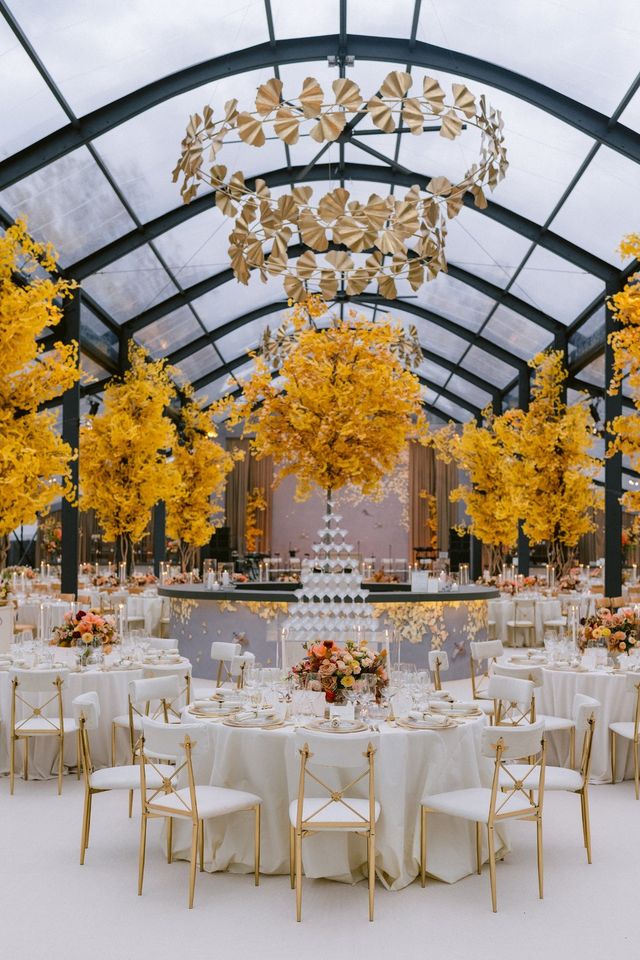 Featured photo from Autumn Wedding with Golden Foliage & Candlelight