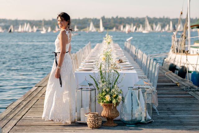 Featured photo from Experience This Seattle Corporate Event with Dockside Dining and Fresh Coastal-Inspired Design