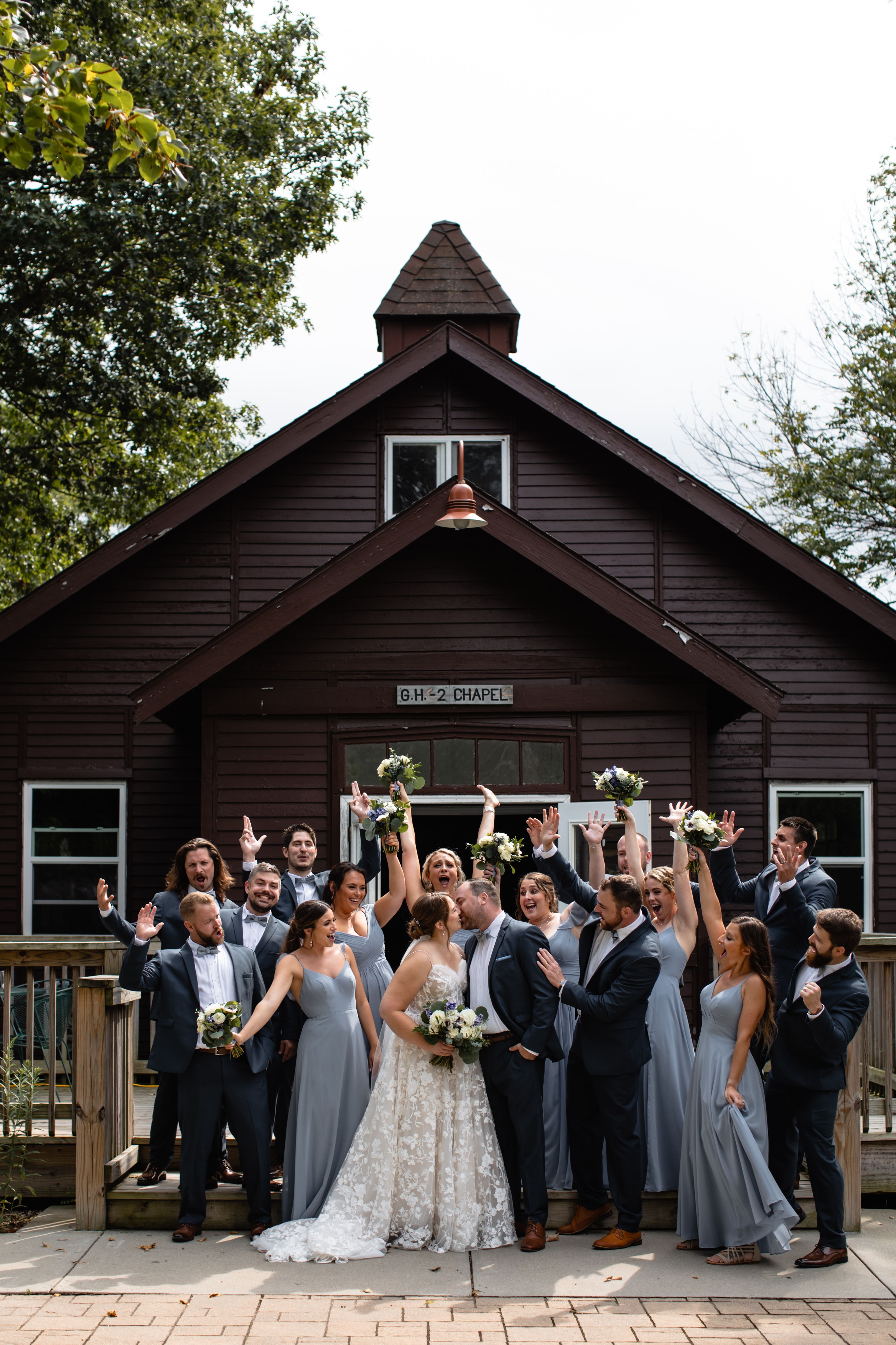 Chapel, an event space at Glacier Hills County Park