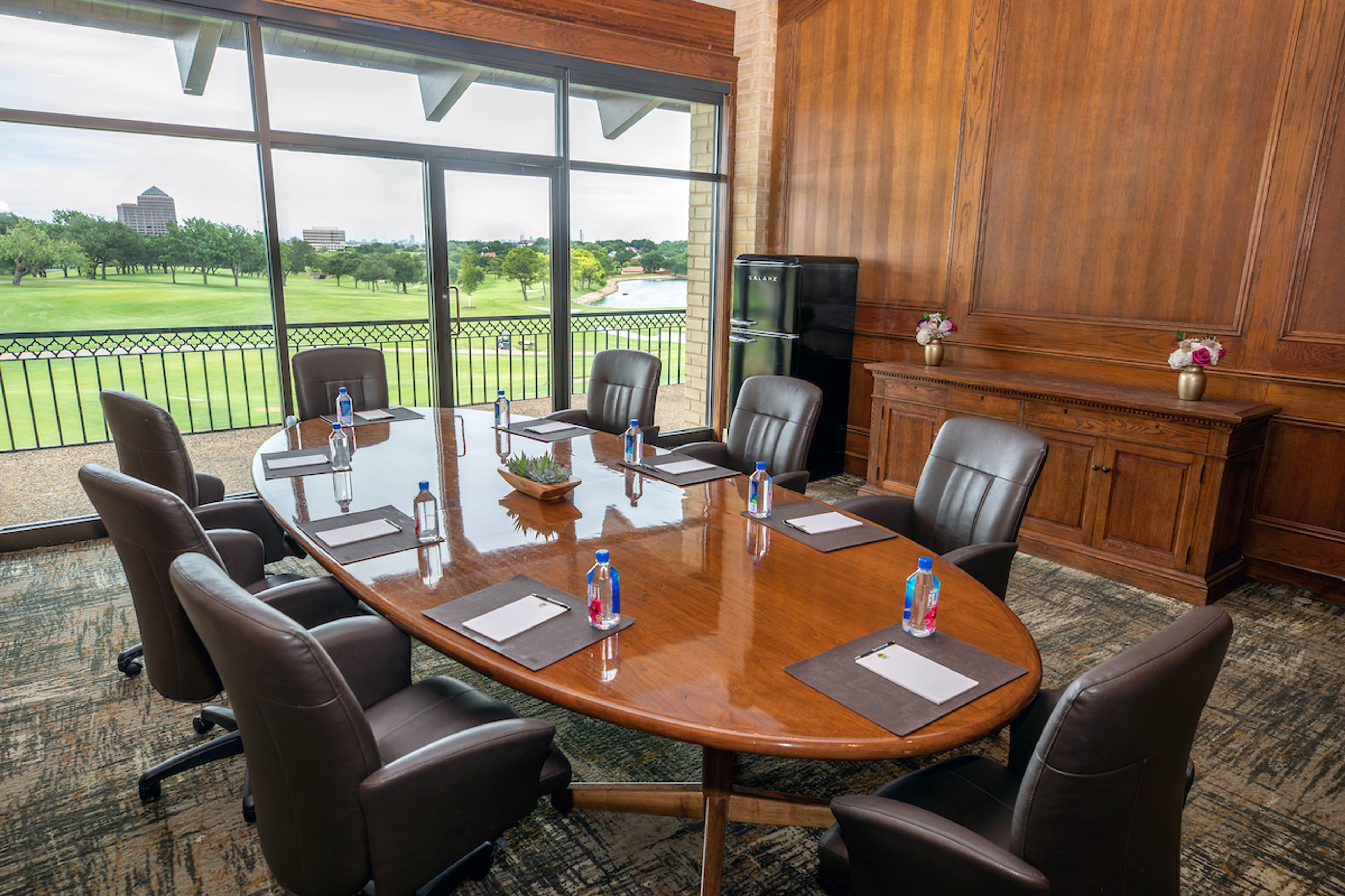 Executive Boardroom, an event space at Las Colinas Country Club