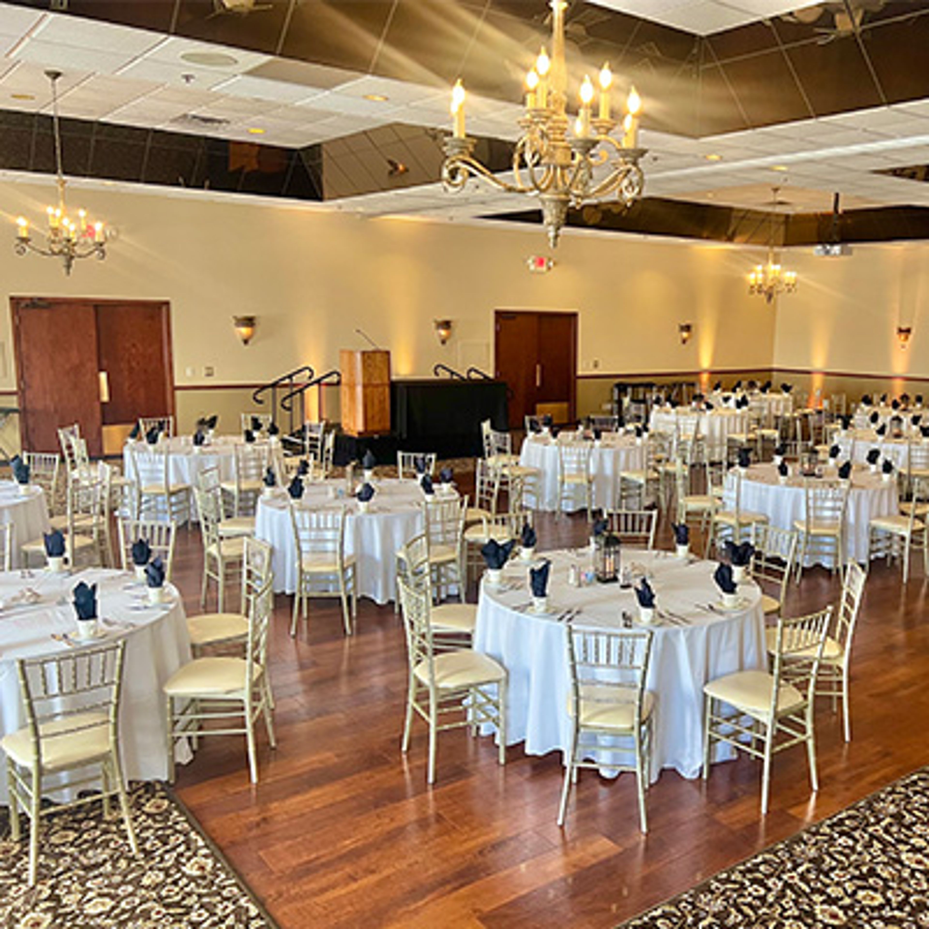 Event Center, an event space at Davians Banquet and Conference Center