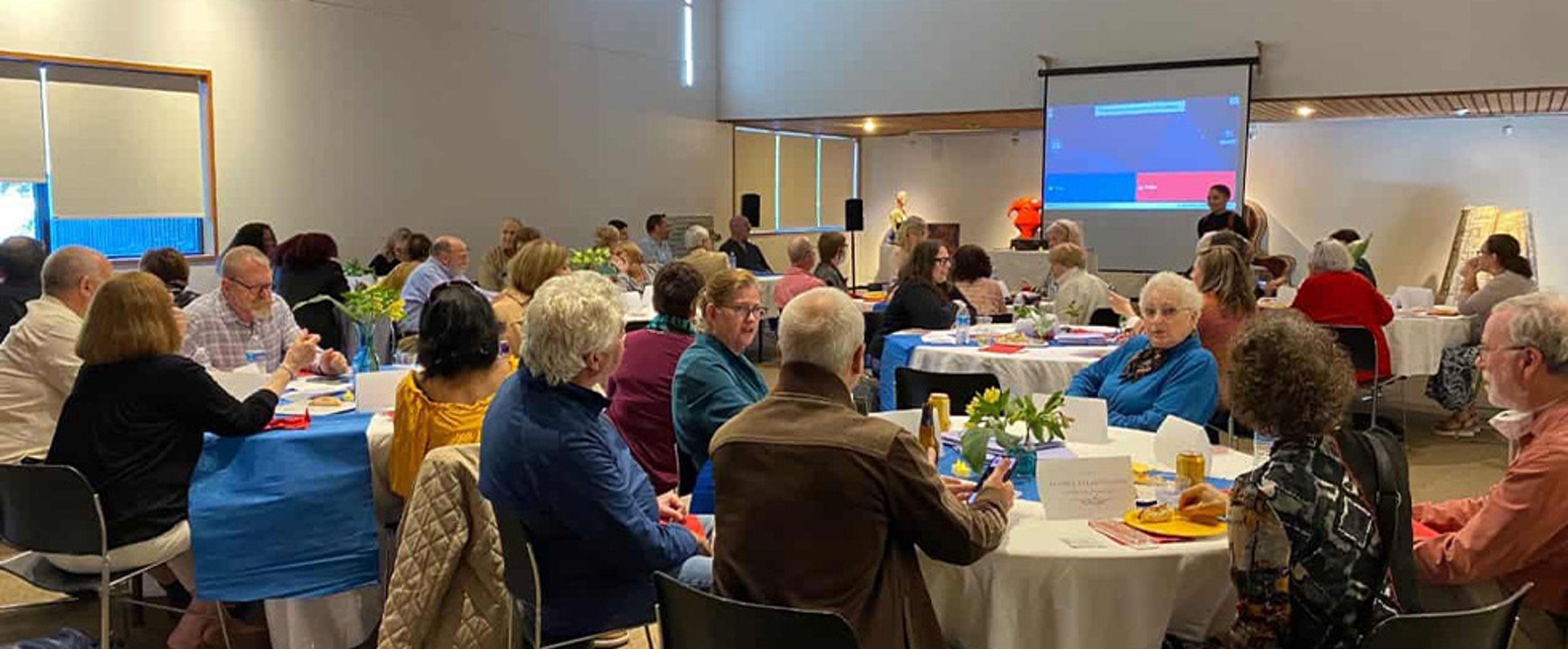 Museum Greatroom, an event space at Fuller Craft Museum